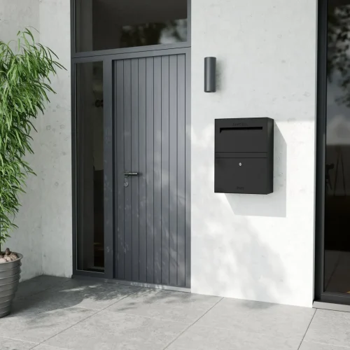 Rome Medium Modern House Black View A
