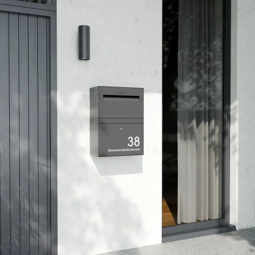 Rome Medium Modern House Grey View B