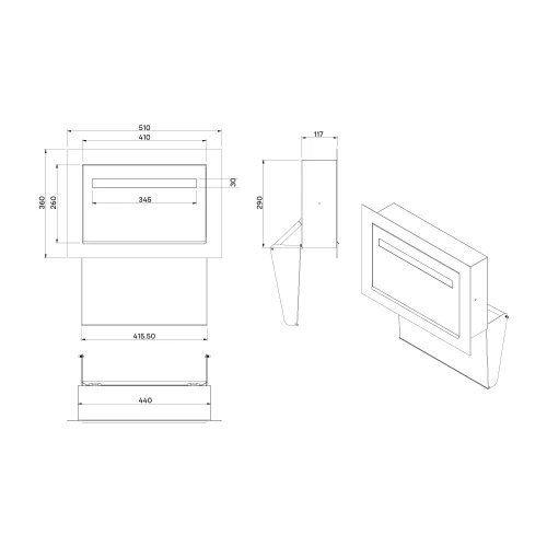 Windsor Med Tech Drawing Front