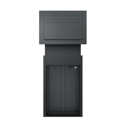 Windsor Medium Product Render_Black_View A