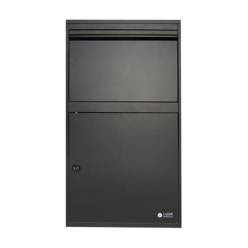 Extra large build-In or standalone parcel box front or rear access - front view