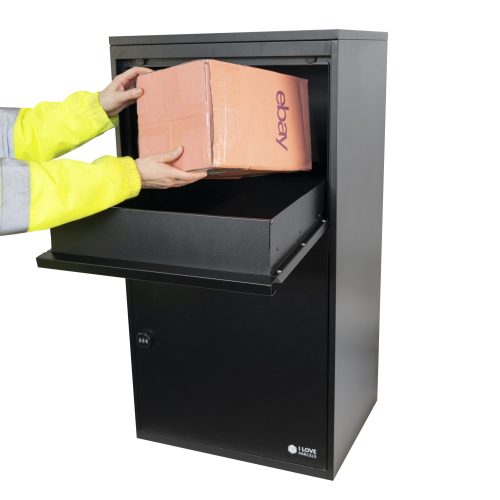 extra large built-in parcel drop box top